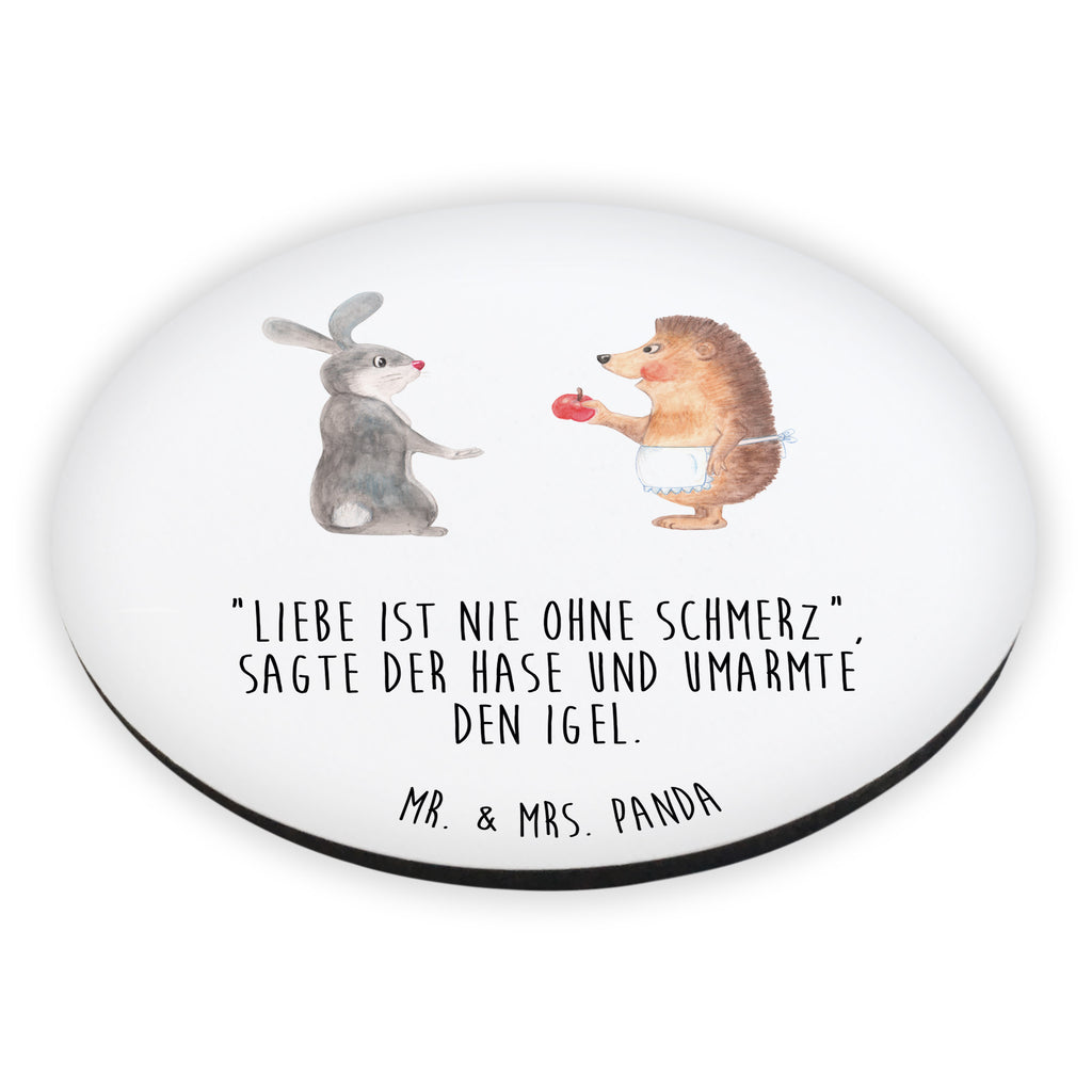 Rund Magnet Liebe ist nie ohne Schmerz Kühlschrankmagnet, Pinnwandmagnet, Souvenir Magnet, Motivmagnete, Dekomagnet, Whiteboard Magnet, Notiz Magnet, Kühlschrank Dekoration, Tiermotive, Gute Laune, lustige Sprüche, Tiere, Igel und Hase, Igel, Hase, Liebe Spruch, Liebeskummer Geschenk, Herzschmerz, Trösten, Trennungsschmerz, Spruch romantisch