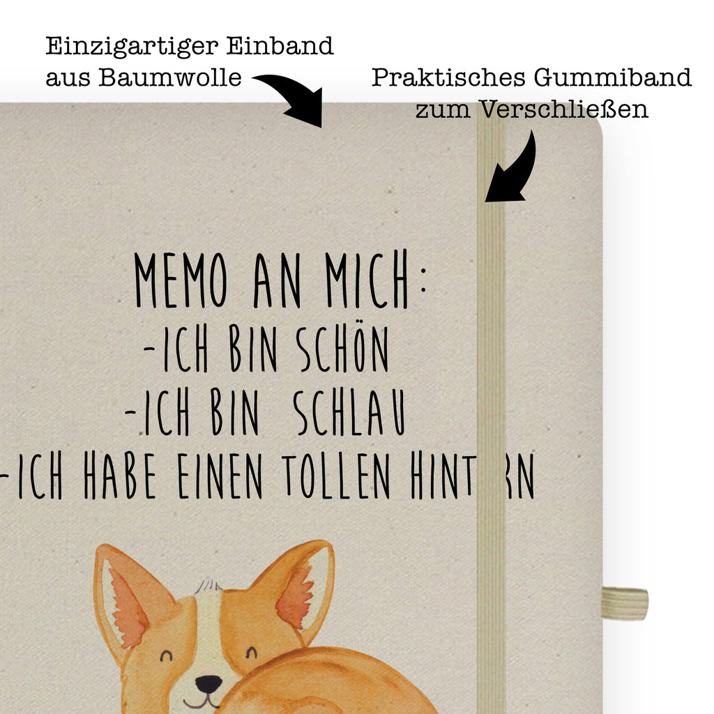 DIN A6 Baumwoll Notizbuch Corgie Po Notizen, Eintragebuch, Tagebuch, Notizblock, Adressbuch, Journal, Kladde, Skizzenbuch, Notizheft, Schreibbuch, Schreibheft, Hund, Hundemotiv, Haustier, Hunderasse, Tierliebhaber, Hundebesitzer, Sprüche, Corgie, Hundeliebe, Motivation, Selbstliebe, Spruch