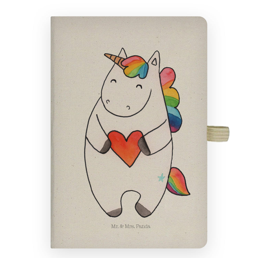 DIN A6 Baumwoll Notizbuch Einhorn Herz Notizen, Eintragebuch, Tagebuch, Notizblock, Adressbuch, Journal, Kladde, Skizzenbuch, Notizheft, Schreibbuch, Schreibheft, Einhorn, Einhörner, Einhorn Deko, Pegasus, Unicorn, Herz, schlimm, böse, witzig, lustig, Freundin, anders, bunt