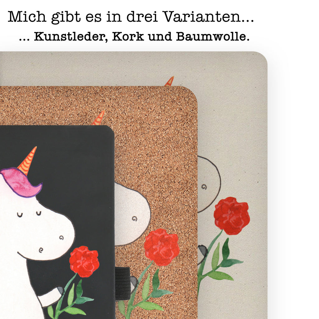 DIN A6 Baumwoll Notizbuch Einhorn Dame Notizen, Eintragebuch, Tagebuch, Notizblock, Adressbuch, Journal, Kladde, Skizzenbuch, Notizheft, Schreibbuch, Schreibheft, Einhorn, Einhörner, Einhorn Deko, Pegasus, Unicorn, Dame, Lady, feine Dame, Freundin, Frau, Bachelor, Bachelorette, Abfuhr, Schluss machen, Trennung
