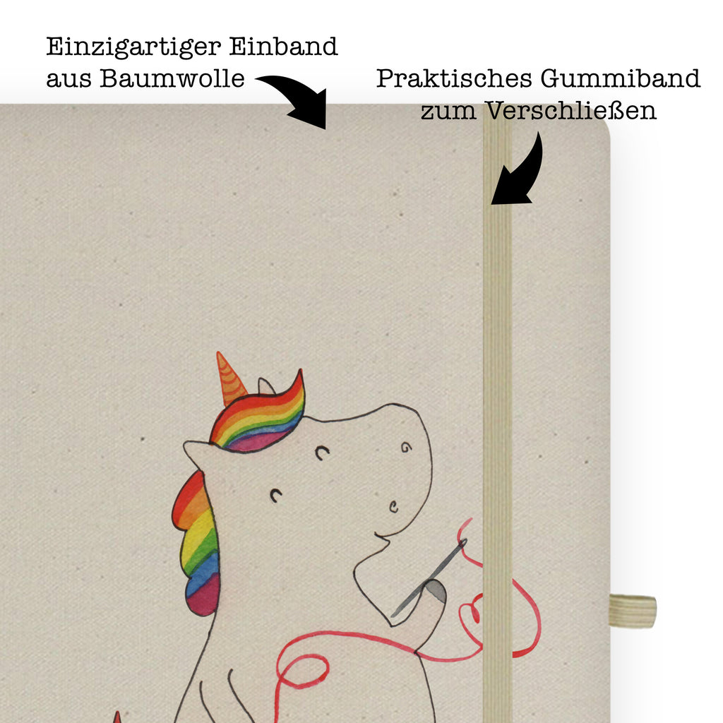 DIN A6 Baumwoll Notizbuch Einhorn Näherin Notizen, Eintragebuch, Tagebuch, Notizblock, Adressbuch, Journal, Kladde, Skizzenbuch, Notizheft, Schreibbuch, Schreibheft, Einhorn, Einhörner, Einhorn Deko, Pegasus, Unicorn, Näherin, nähen, Mädchen, Freundin, Häkeln, Stricken, basteln, Nähzimmer