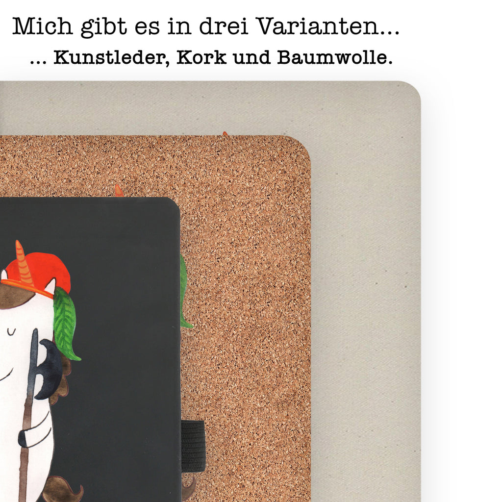 DIN A6 Baumwoll Notizbuch Einhorn Bube Notizen, Eintragebuch, Tagebuch, Notizblock, Adressbuch, Journal, Kladde, Skizzenbuch, Notizheft, Schreibbuch, Schreibheft, Einhorn, Einhörner, Einhorn Deko, Pegasus, Unicorn, Bube, Mittelalter