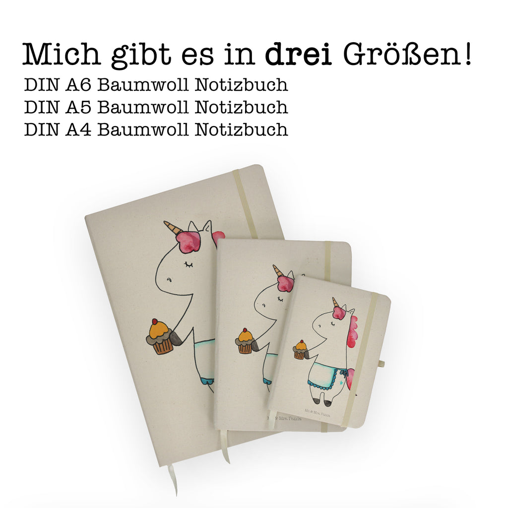 DIN A6 Baumwoll Notizbuch Einhorn Muffin Notizen, Eintragebuch, Tagebuch, Notizblock, Adressbuch, Journal, Kladde, Skizzenbuch, Notizheft, Schreibbuch, Schreibheft, Einhorn, Einhörner, Einhorn Deko, Pegasus, Unicorn, Geburtstag, Backen, Muffin, Kekse, Geburtstagsgrüße, Glückwünsche, Liebesgrüße, Grüße