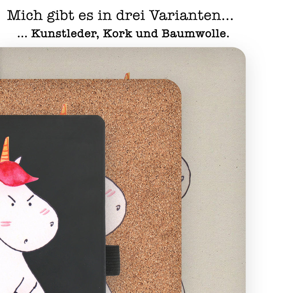 DIN A6 Baumwoll Notizbuch Einhorn wütend Notizen, Eintragebuch, Tagebuch, Notizblock, Adressbuch, Journal, Kladde, Skizzenbuch, Notizheft, Schreibbuch, Schreibheft, Einhorn, Einhörner, Einhorn Deko, Pegasus, Unicorn, Realität, Ansage, lustlos, nein, Büro, Arbeit, wütend, dumme Fragen, lustig, Spaß, Geschenk