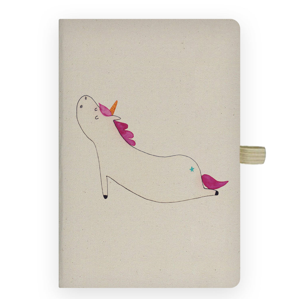 DIN A6 Baumwoll Notizbuch Einhorn Yoga Notizen, Eintragebuch, Tagebuch, Notizblock, Adressbuch, Journal, Kladde, Skizzenbuch, Notizheft, Schreibbuch, Schreibheft, Einhorn, Einhörner, Einhorn Deko, Pegasus, Unicorn, Yoga, Namaste, Achtsamkeit, Entspannung, Joga, Yogamatte, Sport, lustig, witzig, süß