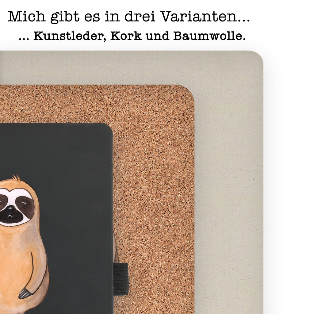 DIN A6 Baumwoll Notizbuch Faultier Vogel zeigen Notizen, Eintragebuch, Tagebuch, Notizblock, Adressbuch, Journal, Kladde, Skizzenbuch, Notizheft, Schreibbuch, Schreibheft, Faultier, Faultier Geschenk, Faultier Deko, Faultiere, faul, Lieblingstier, Spinner, früher Vogel, der frühe Vogel, Frühaufsteher, Morgenmuffel, Vogel, Faultierwelt
