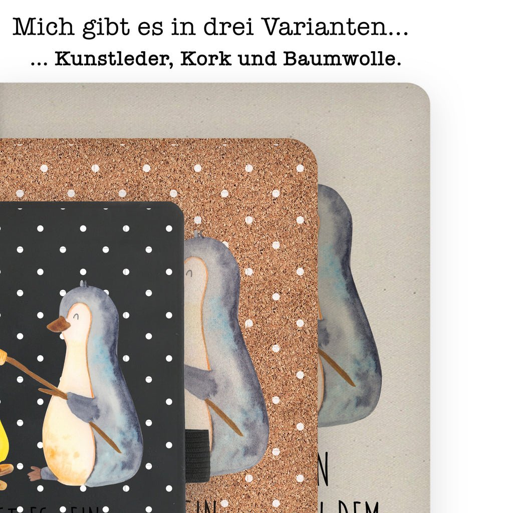 DIN A6 Baumwoll Notizbuch Pinguin Lagerfeuer Notizen, Eintragebuch, Tagebuch, Notizblock, Adressbuch, Journal, Kladde, Skizzenbuch, Notizheft, Schreibbuch, Schreibheft, Pinguin, Maus, Pinguine, Lagerfeuer, Leben, Arbeit, Job, Motivation, Büro, Büroalltag, Lebensspruch, Lebensmotivation, Neustart, Liebe, grillen, Feuer, Marshmallows