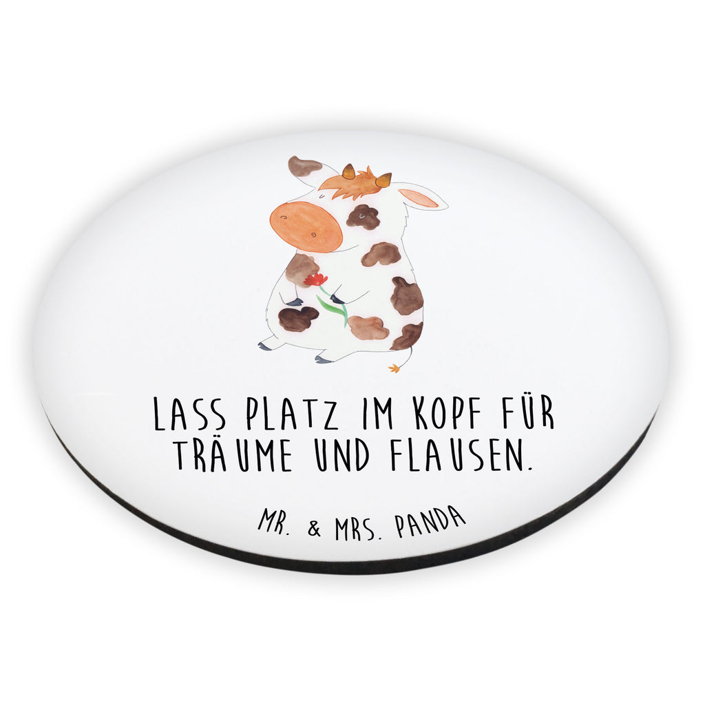 Rund Magnet Kuh Kühlschrankmagnet, Pinnwandmagnet, Souvenir Magnet, Motivmagnete, Dekomagnet, Whiteboard Magnet, Notiz Magnet, Kühlschrank Dekoration, Bauernhof, Hoftiere, Landwirt, Landwirtin, Kuh, Kühe, Träume, Flausen, Spruch, Magie, Motivtion, Hof, Milch, Milchkuh