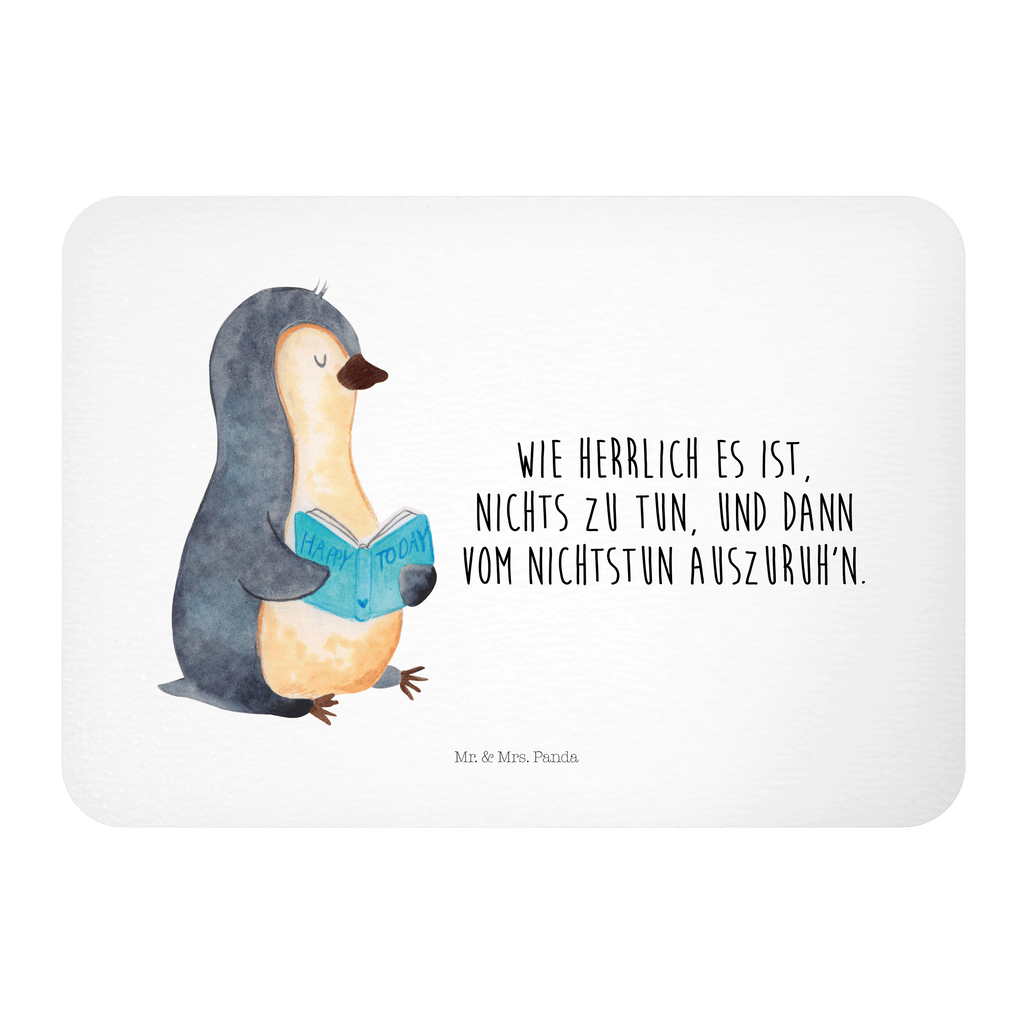 Magnet Pinguin Buch Kühlschrankmagnet, Pinnwandmagnet, Souvenir Magnet, Motivmagnete, Dekomagnet, Whiteboard Magnet, Notiz Magnet, Kühlschrank Dekoration, Pinguin, Pinguine, Buch, Lesen, Bücherwurm, Nichtstun, Faulenzen, Ferien, Urlaub, Freizeit