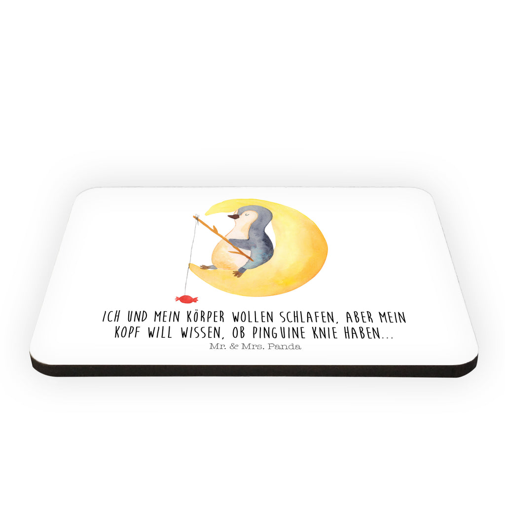 Magnet Pinguin Mond Kühlschrankmagnet, Pinnwandmagnet, Souvenir Magnet, Motivmagnete, Dekomagnet, Whiteboard Magnet, Notiz Magnet, Kühlschrank Dekoration, Pinguin, Pinguine, Spruch, schlafen, Nachtruhe, Einschlafen, Schlafzimmer, Schlafstörungen, Gästezimmer