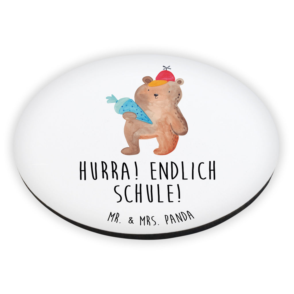 Rund Magnet Bär mit Schultüte Kühlschrankmagnet, Pinnwandmagnet, Souvenir Magnet, Motivmagnete, Dekomagnet, Whiteboard Magnet, Notiz Magnet, Kühlschrank Dekoration, Bär, Teddy, Teddybär, Bär Motiv, Schultüte, Erster Schultag Geschenk, Einschulung Geschenk, Schule Geschenk, Grundschule, Schulanfang, Schulbeginn
