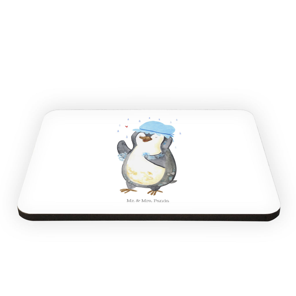 Magnet Pinguin duscht Kühlschrankmagnet, Pinnwandmagnet, Souvenir Magnet, Motivmagnete, Dekomagnet, Whiteboard Magnet, Notiz Magnet, Kühlschrank Dekoration, Pinguin, Pinguine, Dusche, duschen, Lebensmotto, Motivation, Neustart, Neuanfang, glücklich sein