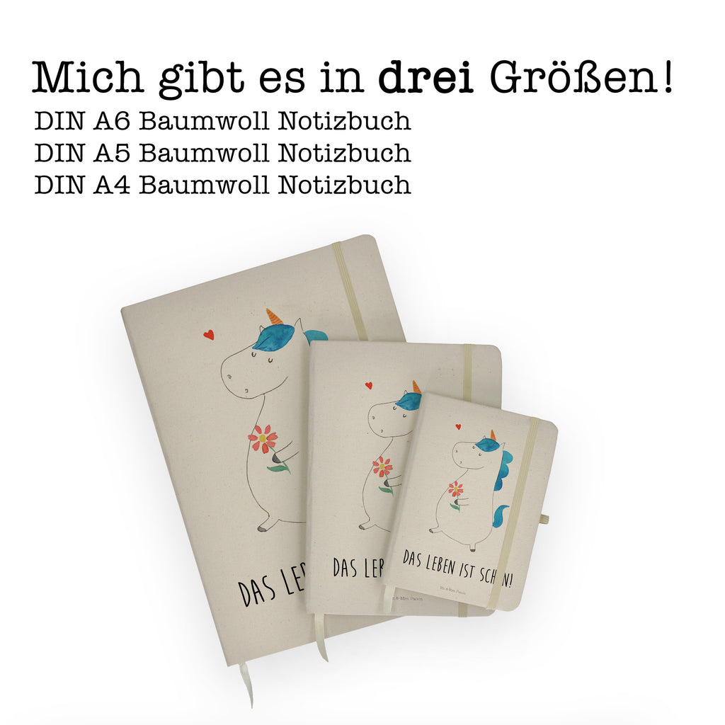 DIN A4 Baumwoll Notizbuch Einhorn Spaziergang Notizen, Eintragebuch, Tagebuch, Notizblock, Adressbuch, Journal, Kladde, Skizzenbuch, Notizheft, Schreibbuch, Schreibheft, Einhorn, Einhörner, Einhorn Deko, Pegasus, Unicorn, Glitzer, Blumen, Spaziergang, Motivation, Gute Laune, Freude, Freundin, Mutter, Schwester