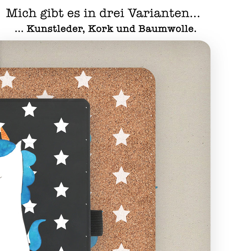 DIN A4 Baumwoll Notizbuch Einhorn Spaziergang Notizen, Eintragebuch, Tagebuch, Notizblock, Adressbuch, Journal, Kladde, Skizzenbuch, Notizheft, Schreibbuch, Schreibheft, Einhorn, Einhörner, Einhorn Deko, Pegasus, Unicorn, Glitzer, Blumen, Spaziergang, Motivation, Gute Laune, Freude, Freundin, Mutter, Schwester