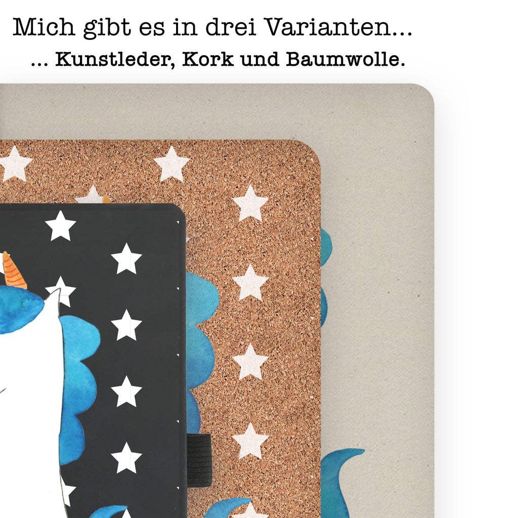 DIN A4 Baumwoll Notizbuch Einhorn Spaziergang Notizen, Eintragebuch, Tagebuch, Notizblock, Adressbuch, Journal, Kladde, Skizzenbuch, Notizheft, Schreibbuch, Schreibheft, Einhorn, Einhörner, Einhorn Deko, Pegasus, Unicorn, Glitzer, Blumen, Spaziergang, Motivation, Gute Laune, Freude, Freundin, Mutter, Schwester