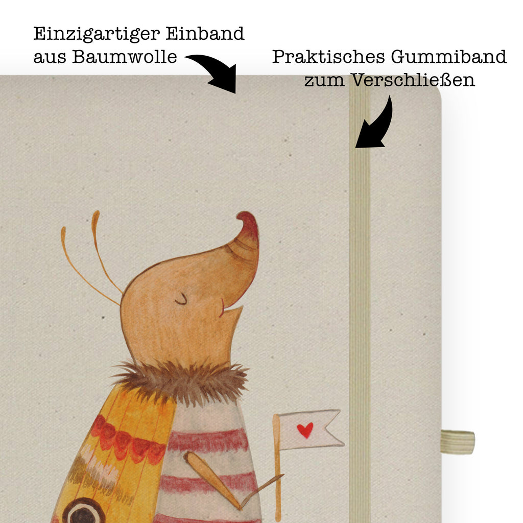 DIN A4 Baumwoll Notizbuch Nachtfalter mit Fähnchen Notizen, Eintragebuch, Tagebuch, Notizblock, Adressbuch, Journal, Kladde, Skizzenbuch, Notizheft, Schreibbuch, Schreibheft, Tiermotive, Gute Laune, lustige Sprüche, Tiere, Nachtfalter, Käfer, Spruch lustig, Spruch witzig, süß, niedlich, Küche Deko, Was kostet die Welt