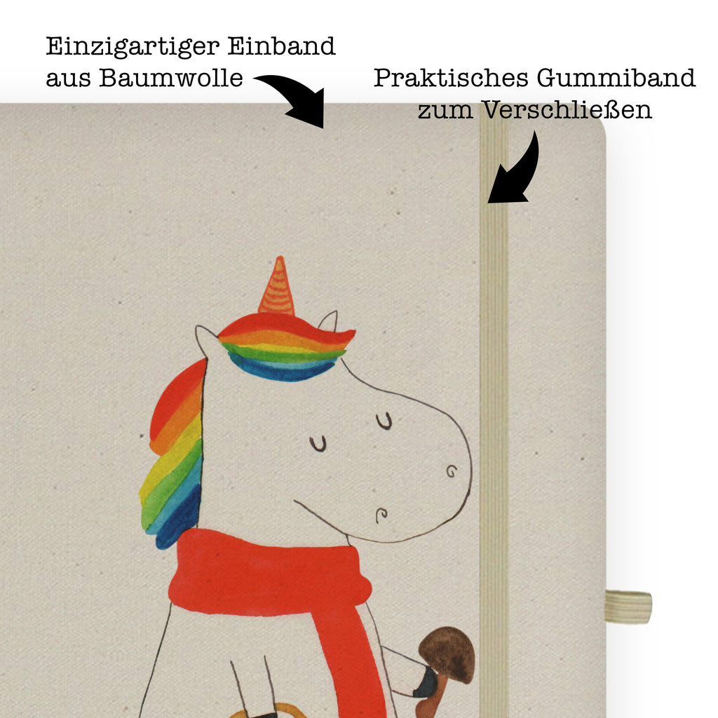DIN A4 Baumwoll Notizbuch Einhorn Pilz Notizen, Eintragebuch, Tagebuch, Notizblock, Adressbuch, Journal, Kladde, Skizzenbuch, Notizheft, Schreibbuch, Schreibheft, Einhorn, Einhörner, Einhorn Deko, Pegasus, Unicorn, Pilze, Pilzsammler, Motivation, Spruch, Liebeskummer