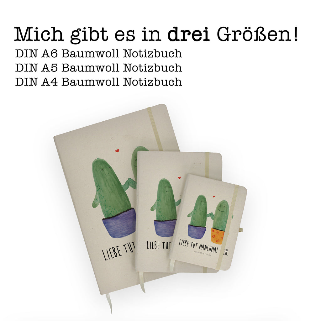 DIN A4 Baumwoll Notizbuch Kaktus Liebe Notizen, Eintragebuch, Tagebuch, Notizblock, Adressbuch, Journal, Kladde, Skizzenbuch, Notizheft, Schreibbuch, Schreibheft, Kaktus, Kakteen, Liebe, Liebesbeweis, Liebesbotschaft, Liebesnachricht, Love, Kaktusliebe, Paar, Pärchen, Trennung, Streit, Versöhnung, Freundschaft, Verlobung, Hochzeit