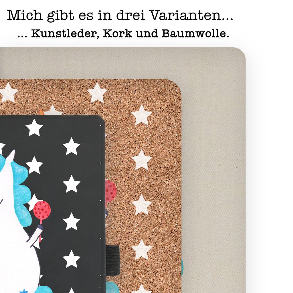 DIN A4 Baumwoll Notizbuch Einhorn Baby Notizen, Eintragebuch, Tagebuch, Notizblock, Adressbuch, Journal, Kladde, Skizzenbuch, Notizheft, Schreibbuch, Schreibheft, Einhorn, Einhörner, Einhorn Deko, Pegasus, Unicorn, Mutter, Geburt, Geburtstag, erstes Kind, Baby, Babyglück, Nachwuchs, Eltern, Party, Kind, Schnuller