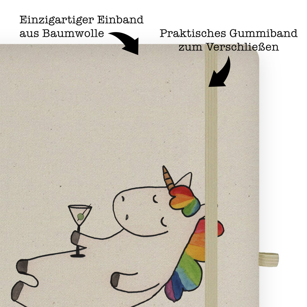 DIN A5 Baumwoll Notizbuch Einhorn Cocktail Notizen, Eintragebuch, Tagebuch, Notizblock, Adressbuch, Journal, Kladde, Skizzenbuch, Notizheft, Schreibbuch, Schreibheft, Einhorn, Einhörner, Einhorn Deko, Pegasus, Unicorn, Party, Spaß, Feiern, Caipirinha, Rum, Cuba Libre, Sekt, Freundin, Geburtstag, lustig, witzig, Spruch, Glitzer