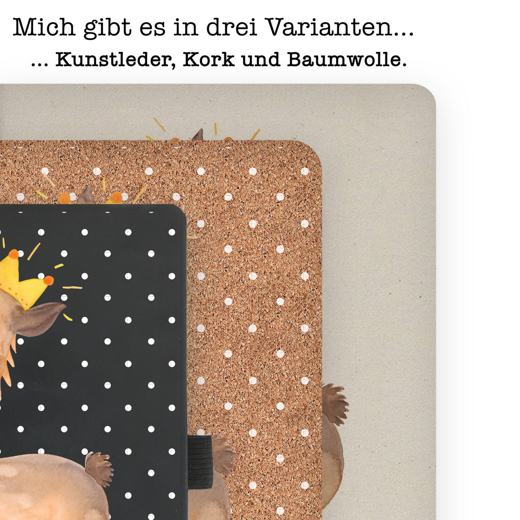 DIN A4 Baumwoll Notizbuch Lama König Notizen, Eintragebuch, Tagebuch, Notizblock, Adressbuch, Journal, Kladde, Skizzenbuch, Notizheft, Schreibbuch, Schreibheft, Lama, Alpaka, Lamas, König, Königin, Freundin, Mama, Papa, Büro Kollege, Kollegin, Chef, Vorgesetzter, Abi, Abitur