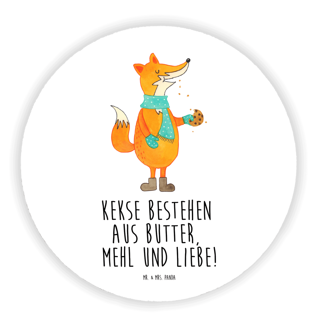 Rund Magnet Fuchs Keks Kühlschrankmagnet, Pinnwandmagnet, Souvenir Magnet, Motivmagnete, Dekomagnet, Whiteboard Magnet, Notiz Magnet, Kühlschrank Dekoration, Fuchs, Füchse, Backen Spruch, Kekse, Winter, Weihnachtszeit, Plätzchen, Liebe, Küche Deko