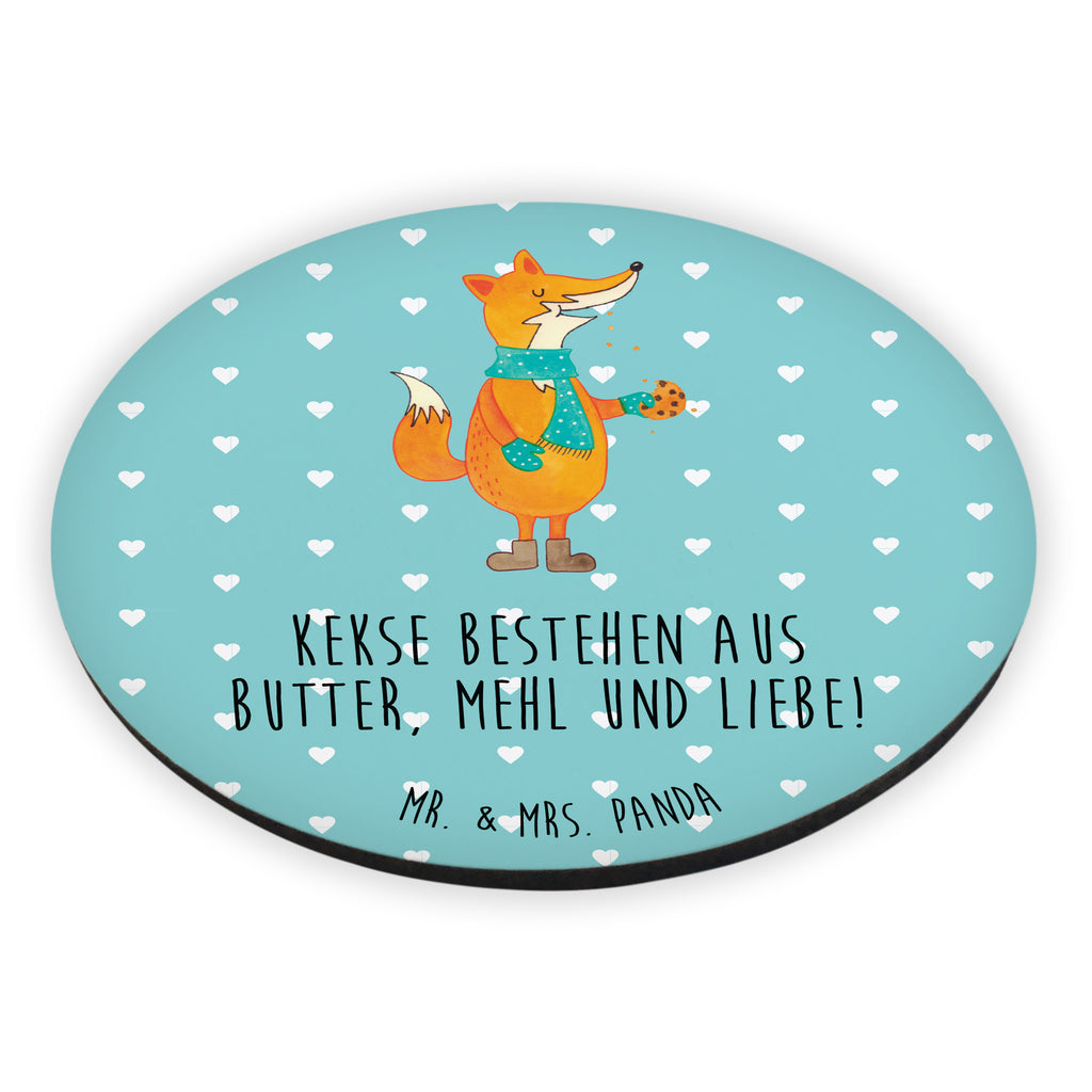 Rund Magnet Fuchs Keks Kühlschrankmagnet, Pinnwandmagnet, Souvenir Magnet, Motivmagnete, Dekomagnet, Whiteboard Magnet, Notiz Magnet, Kühlschrank Dekoration, Fuchs, Füchse, Backen Spruch, Kekse, Winter, Weihnachtszeit, Plätzchen, Liebe, Küche Deko