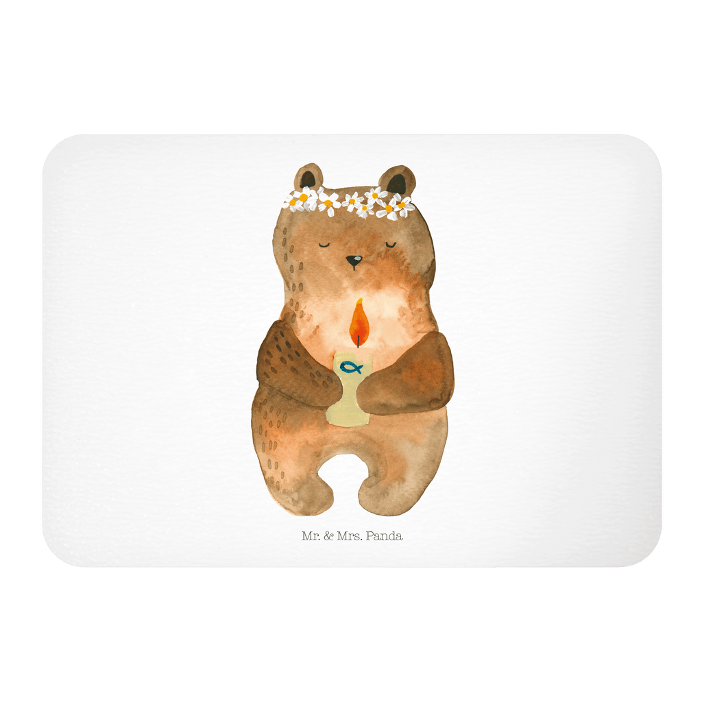 Magnet Kommunion-Bär Kühlschrankmagnet, Pinnwandmagnet, Souvenir Magnet, Motivmagnete, Dekomagnet, Whiteboard Magnet, Notiz Magnet, Kühlschrank Dekoration, Bär, Teddy, Teddybär, Kommunion, Gottes Segen, Taufkerze, katholisch