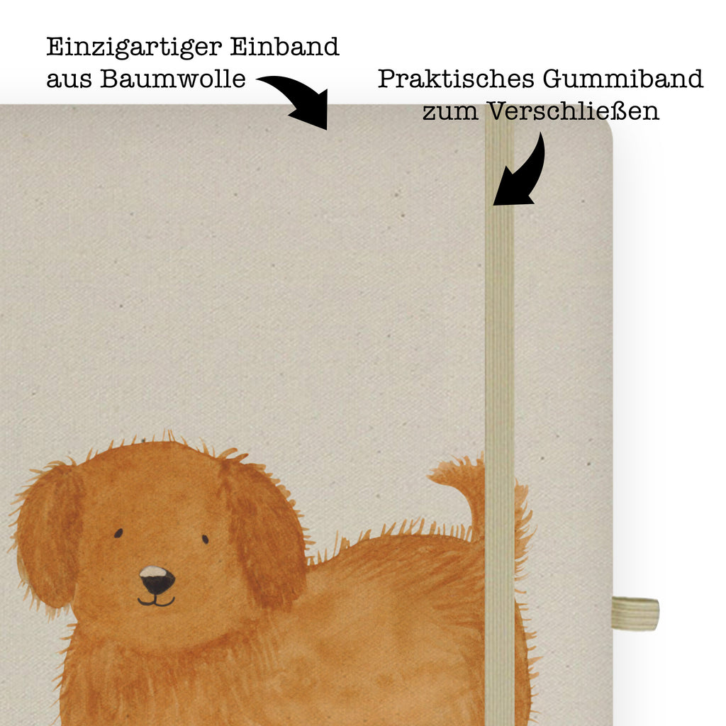 DIN A6 Baumwoll Notizbuch Hund flauschig Notizen, Eintragebuch, Tagebuch, Notizblock, Adressbuch, Journal, Kladde, Skizzenbuch, Notizheft, Schreibbuch, Schreibheft, Hund, Hundemotiv, Haustier, Hunderasse, Tierliebhaber, Hundebesitzer, Sprüche, Hunde, Frauchen, Hundemama, Hundeliebe