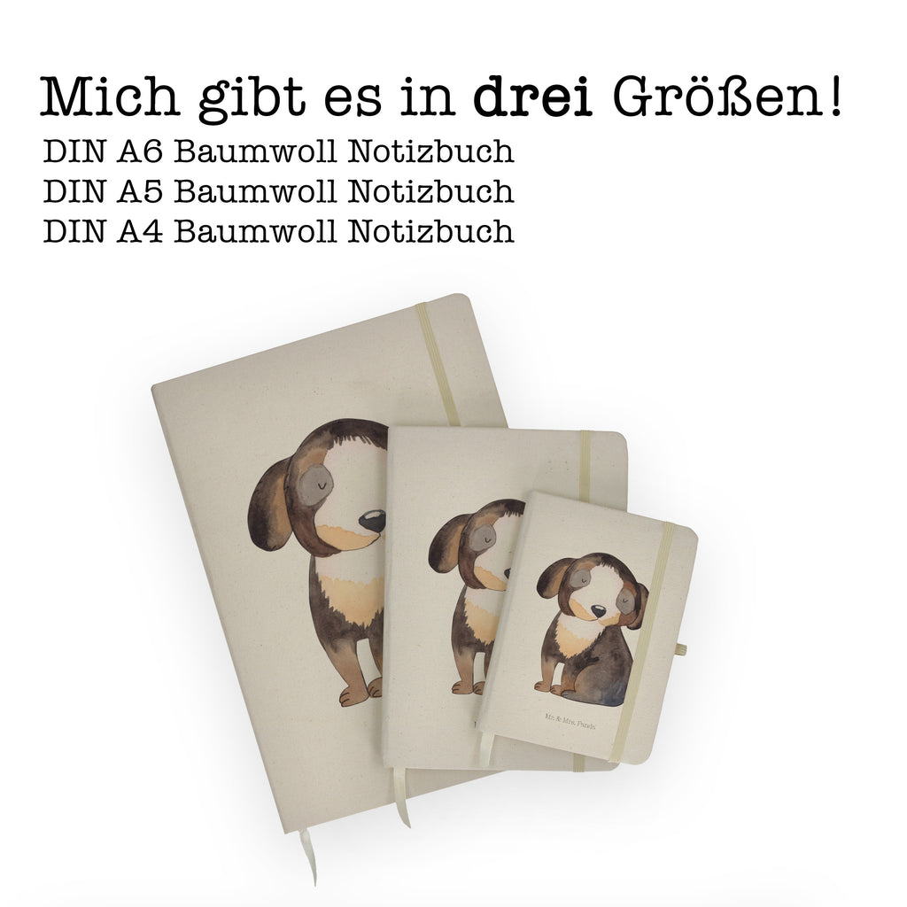 DIN A6 Baumwoll Notizbuch Hund entspannt Notizen, Eintragebuch, Tagebuch, Notizblock, Adressbuch, Journal, Kladde, Skizzenbuch, Notizheft, Schreibbuch, Schreibheft, Hund, Hundemotiv, Haustier, Hunderasse, Tierliebhaber, Hundebesitzer, Sprüche, schwarzer Hund, Hundeliebe, Liebe, Hundeglück