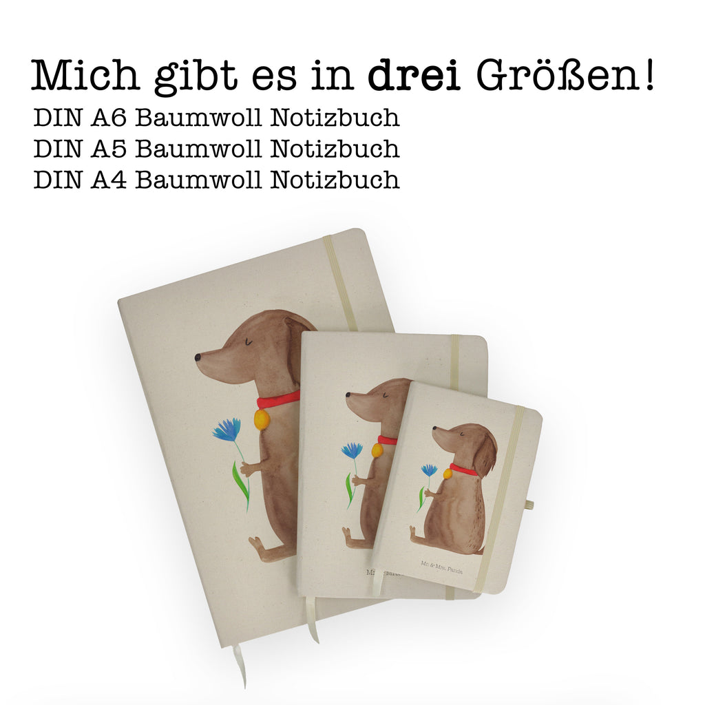 DIN A6 Baumwoll Notizbuch Hund Blume Notizen, Eintragebuch, Tagebuch, Notizblock, Adressbuch, Journal, Kladde, Skizzenbuch, Notizheft, Schreibbuch, Schreibheft, Hund, Hundemotiv, Haustier, Hunderasse, Tierliebhaber, Hundebesitzer, Sprüche, Hunde, Frauchen, Hundeliebe