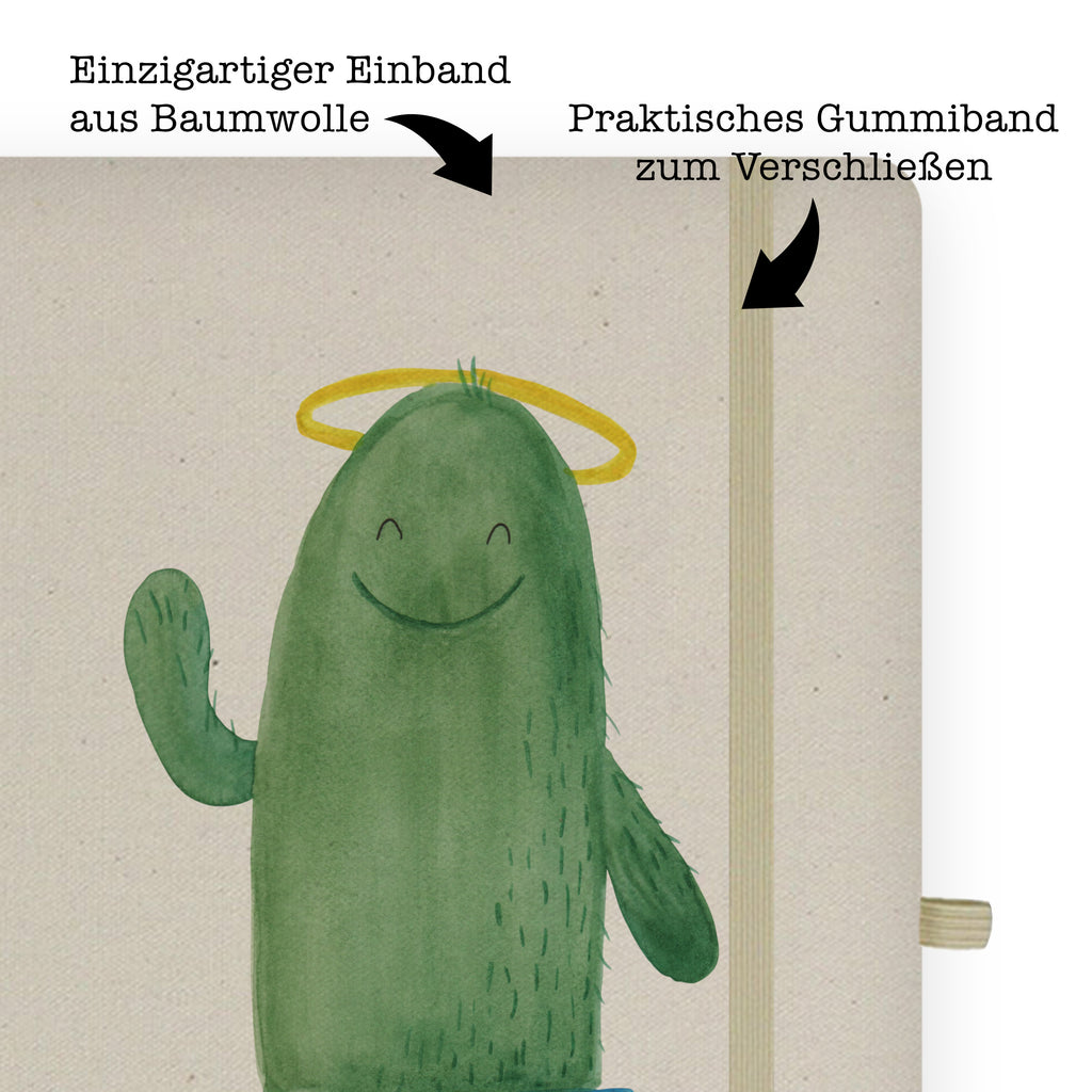 DIN A6 Baumwoll Notizbuch Kaktus Heilig Notizen, Eintragebuch, Tagebuch, Notizblock, Adressbuch, Journal, Kladde, Skizzenbuch, Notizheft, Schreibbuch, Schreibheft, Kaktus, Kakteen, frech, lustig, Kind, Eltern, Familie, Bruder, Schwester, Schwestern, Freundin, Heiligenschein