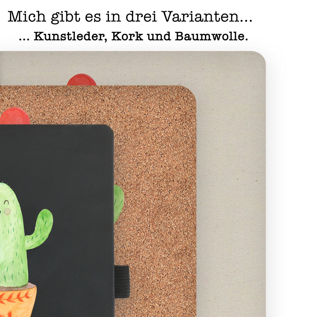 DIN A5 Baumwoll Notizbuch Kaktus Luftballon Notizen, Eintragebuch, Tagebuch, Notizblock, Adressbuch, Journal, Kladde, Skizzenbuch, Notizheft, Schreibbuch, Schreibheft, Kaktus, Kakteen, Luftballon, Neustart, Freude, Büro, Stress, Büroalltag, Freundin, Freund, Ausbildung, Prüfung