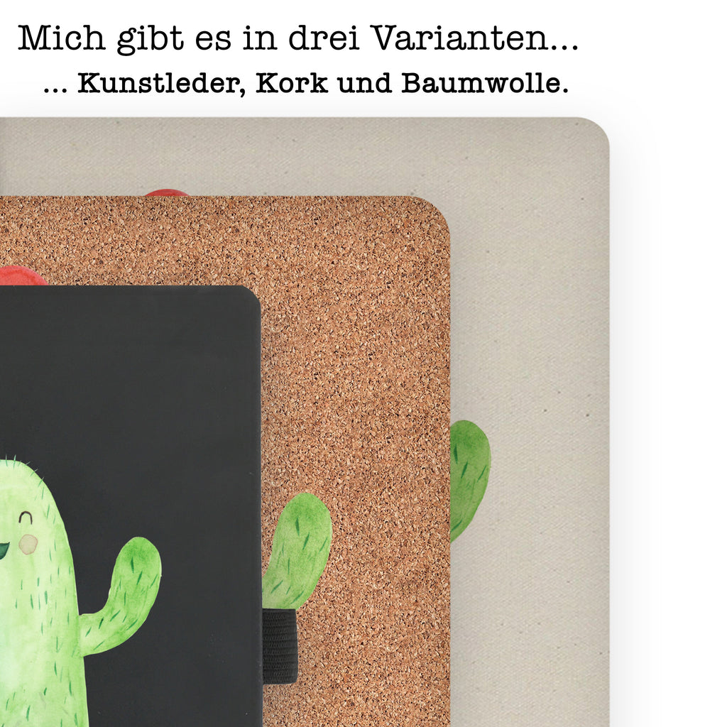DIN A5 Baumwoll Notizbuch Kaktus Luftballon Notizen, Eintragebuch, Tagebuch, Notizblock, Adressbuch, Journal, Kladde, Skizzenbuch, Notizheft, Schreibbuch, Schreibheft, Kaktus, Kakteen, Luftballon, Neustart, Freude, Büro, Stress, Büroalltag, Freundin, Freund, Ausbildung, Prüfung