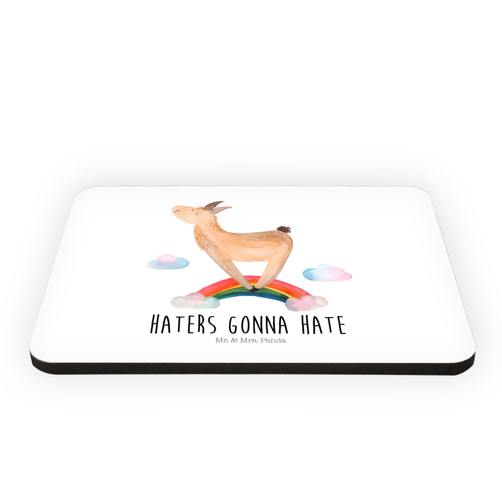 Magnet Lama Regenbogen Kühlschrankmagnet, Pinnwandmagnet, Souvenir Magnet, Motivmagnete, Dekomagnet, Whiteboard Magnet, Notiz Magnet, Kühlschrank Dekoration, Lama, Alpaka, Lamas, Regenbogen, Haters gonna hate, Haters, Selbstständig, Außenseiter, Schule, Abi, Hobby, Wolkenland, Freiheit