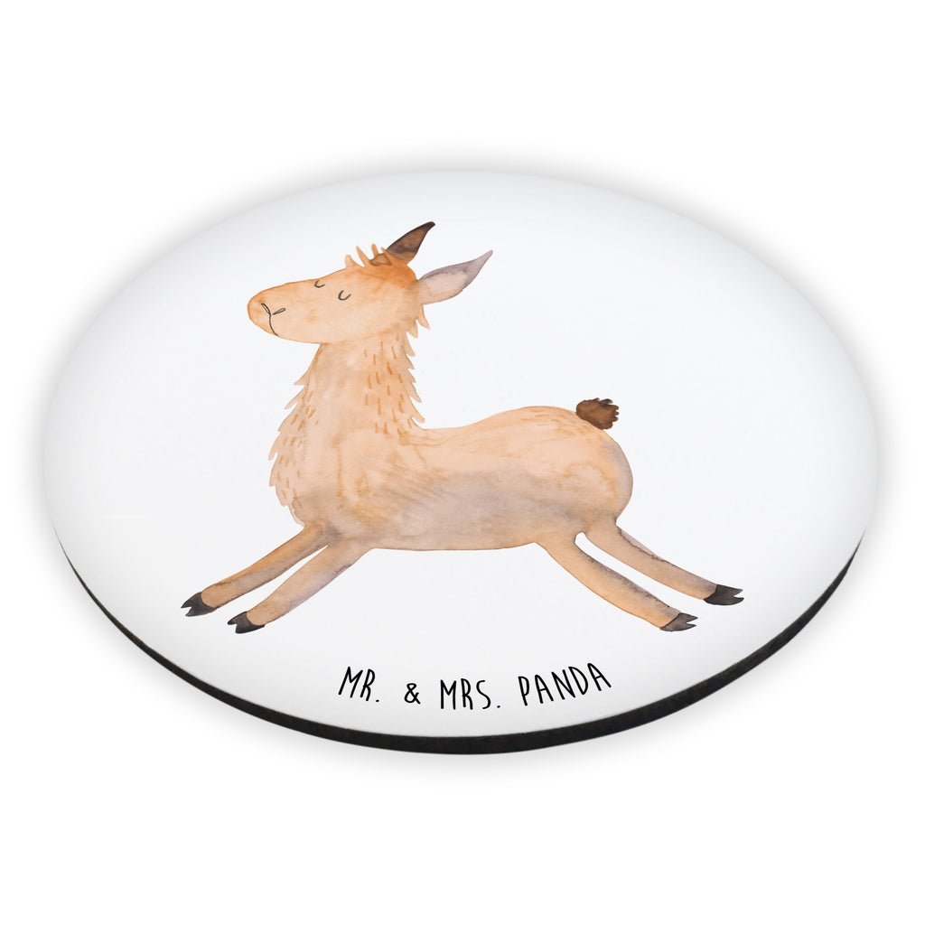 Rund Magnet Lama springend Kühlschrankmagnet, Pinnwandmagnet, Souvenir Magnet, Motivmagnete, Dekomagnet, Whiteboard Magnet, Notiz Magnet, Kühlschrank Dekoration, Lama, Alpaka, Lamas, Lieblingstag, Happy day, fröhlich, Glück, Freundin, Liebeskummer, Neustart, guten Morgen, Start, Prüfung, Abitur