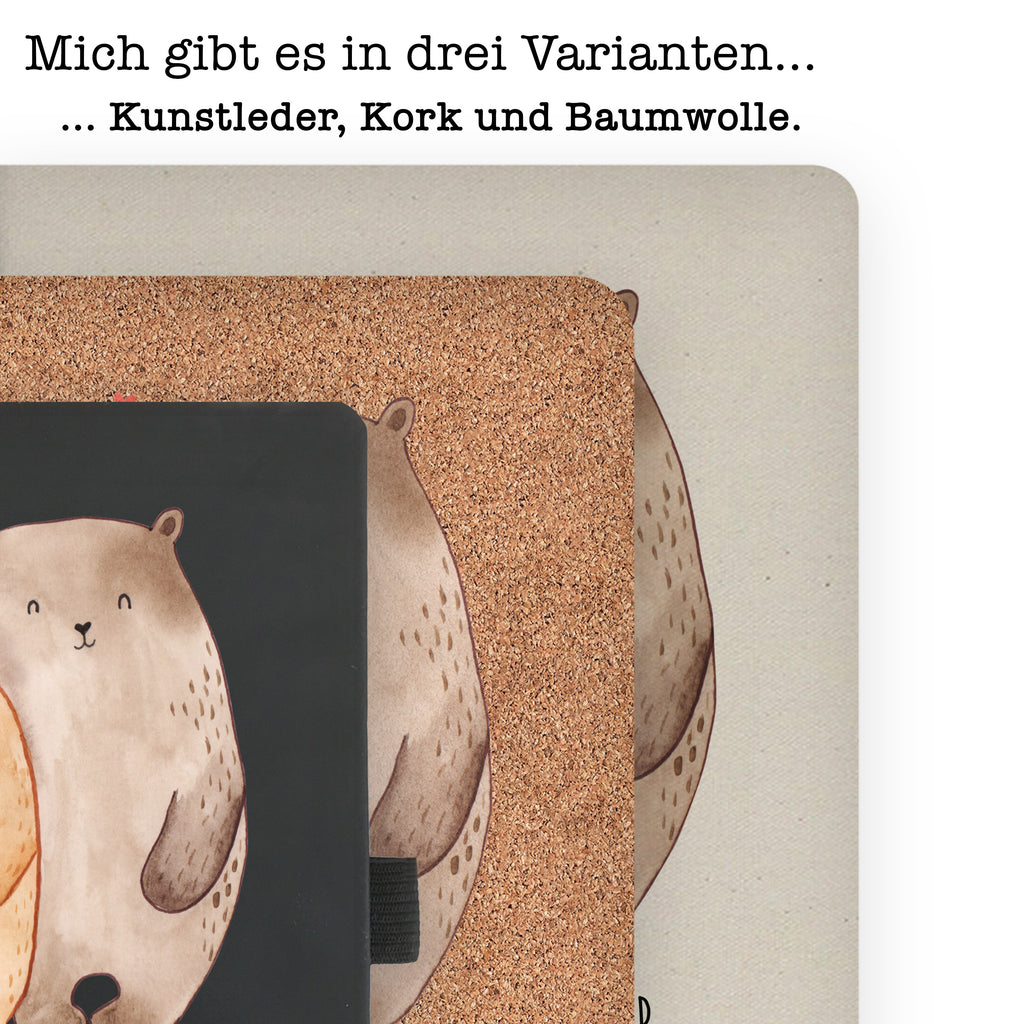 DIN A6 Baumwoll Notizbuch Bären Liebe Notizen, Eintragebuch, Tagebuch, Notizblock, Adressbuch, Journal, Kladde, Skizzenbuch, Notizheft, Schreibbuch, Schreibheft, Liebe, Partner, Freund, Freundin, Ehemann, Ehefrau, Heiraten, Verlobung, Heiratsantrag, Liebesgeschenk, Jahrestag, Hocheitstag, Verliebt, Verlobt, Verheiratet, Geschenk Freundin, Geschenk Freund, Liebesbeweis, Hochzeitstag, Geschenk Hochzeit, Bären, Bärchen, Bär