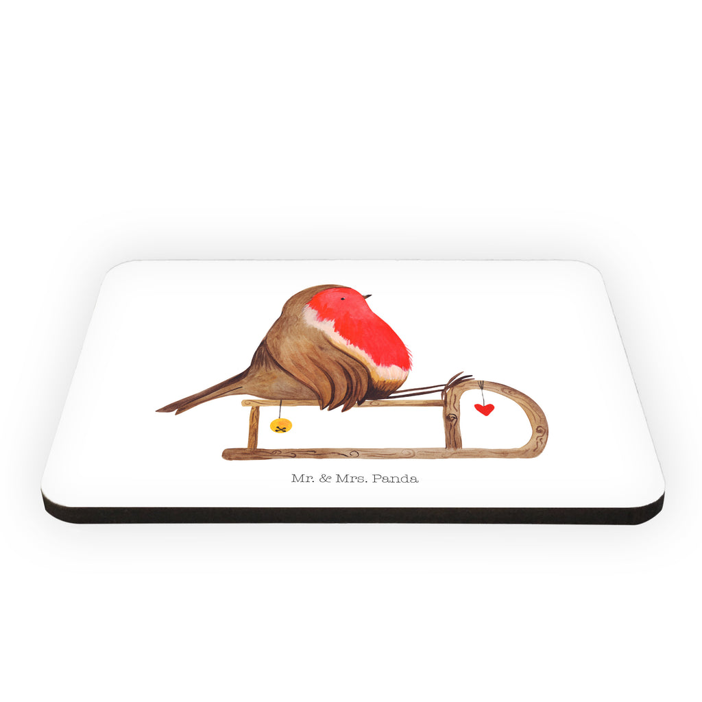 Magnet Rotkehlchen Schlitten Kühlschrankmagnet, Pinnwandmagnet, Souvenir Magnet, Motivmagnete, Dekomagnet, Whiteboard Magnet, Notiz Magnet, Kühlschrank Dekoration, Winter, Weihnachten, Weihnachtsdeko, Nikolaus, Advent, Heiligabend, Wintermotiv, Schlitten, Vogel