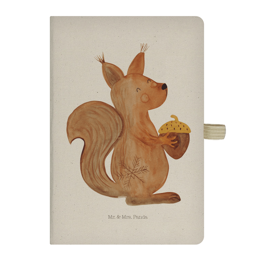 DIN A5 Baumwoll Notizbuch Eichhörnchen Weihnachtszeit Notizen, Eintragebuch, Tagebuch, Notizblock, Adressbuch, Journal, Kladde, Skizzenbuch, Notizheft, Schreibbuch, Schreibheft, Winter, Weihnachten, Weihnachtsdeko, Nikolaus, Advent, Heiligabend, Wintermotiv, Frohe Weihnachten, Frohes neues Jahr, Guten Rutsch, Weihnachtsmotiv, Weihnachtsgruß, Neujahr, Vogel