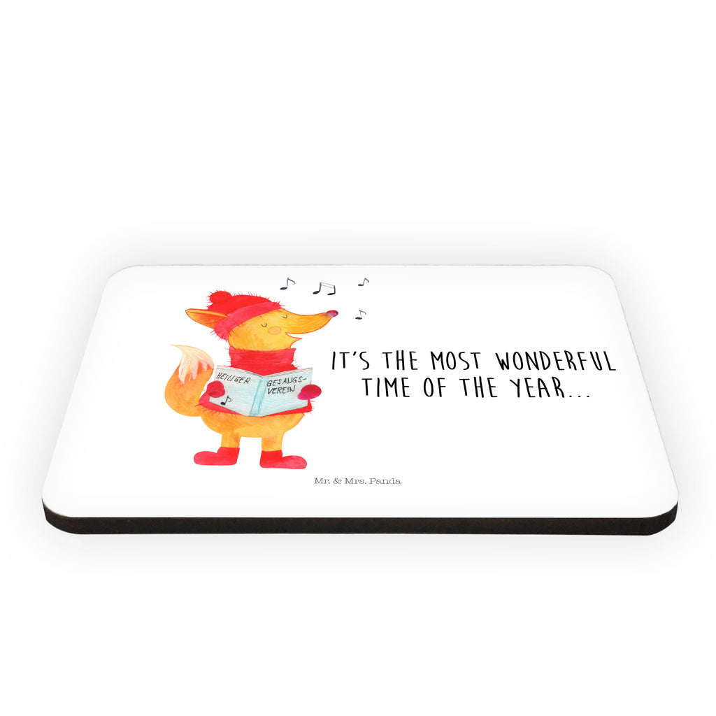 Magnet Fuchs Sänger Kühlschrankmagnet, Pinnwandmagnet, Souvenir Magnet, Motivmagnete, Dekomagnet, Whiteboard Magnet, Notiz Magnet, Kühlschrank Dekoration, Winter, Weihnachten, Weihnachtsdeko, Nikolaus, Advent, Heiligabend, Wintermotiv, Fuchs, Füchse, Sänger, Geschenk Sänger, Singen, Weihnachtslieder