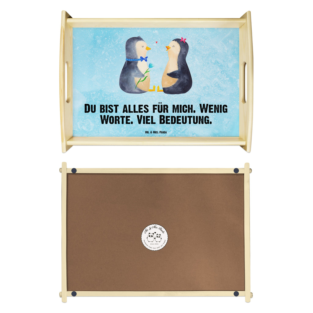Serviertablett Pinguin Pärchen Tablett, Holztablett, Küchentablett, Dekotablett, Frühstückstablett, Pinguin, Pinguine, Liebe, Liebespaar, Liebesbeweis, Liebesgeschenk, Verlobung, Jahrestag, Hochzeitstag, Hochzeit, Hochzeitsgeschenk, große Liebe, Traumpaar