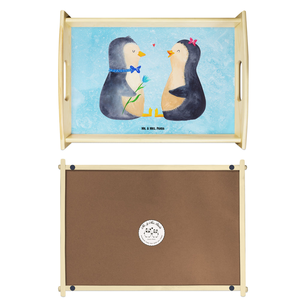 Serviertablett Pinguin Pärchen Tablett, Holztablett, Küchentablett, Dekotablett, Frühstückstablett, Pinguin, Pinguine, Liebe, Liebespaar, Liebesbeweis, Liebesgeschenk, Verlobung, Jahrestag, Hochzeitstag, Hochzeit, Hochzeitsgeschenk, große Liebe, Traumpaar