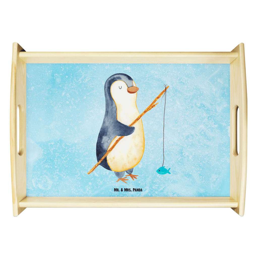 Serviertablett Pinguin Angler Tablett, Holztablett, Küchentablett, Dekotablett, Frühstückstablett, Pinguin, Pinguine, Angeln, Angler, Tagträume, Hobby, Plan, Planer, Tagesplan, Neustart, Motivation, Geschenk, Freundinnen, Geschenkidee, Urlaub, Wochenende