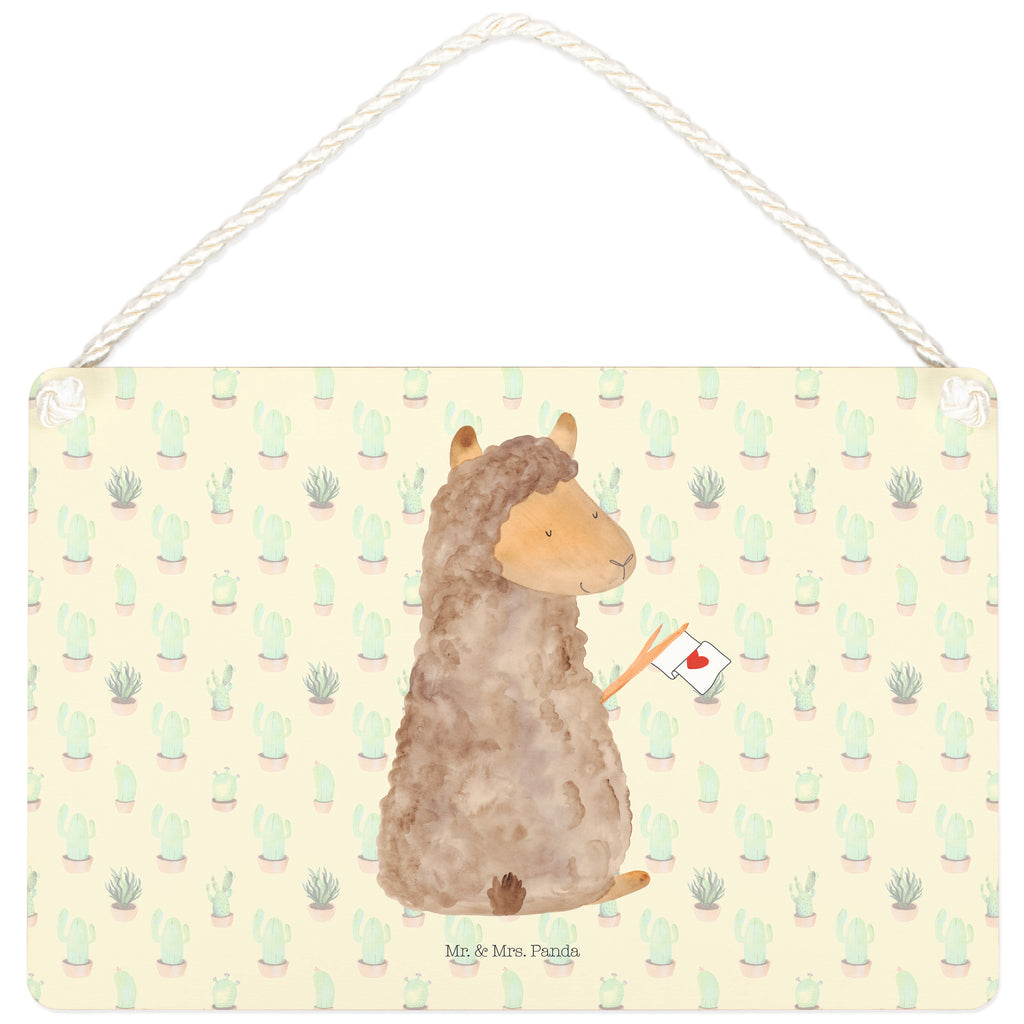 Deko Schild Alpaka Fahne Dekoschild, Deko Schild, Schild, Tür Schild, Türschild, Holzschild, Wandschild, Wanddeko, Alpaka, Lama, Alpakas, Lamas, Liebe