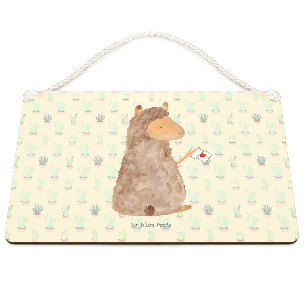 Deko Schild Alpaka Fahne Dekoschild, Deko Schild, Schild, Tür Schild, Türschild, Holzschild, Wandschild, Wanddeko, Alpaka, Lama, Alpakas, Lamas, Liebe