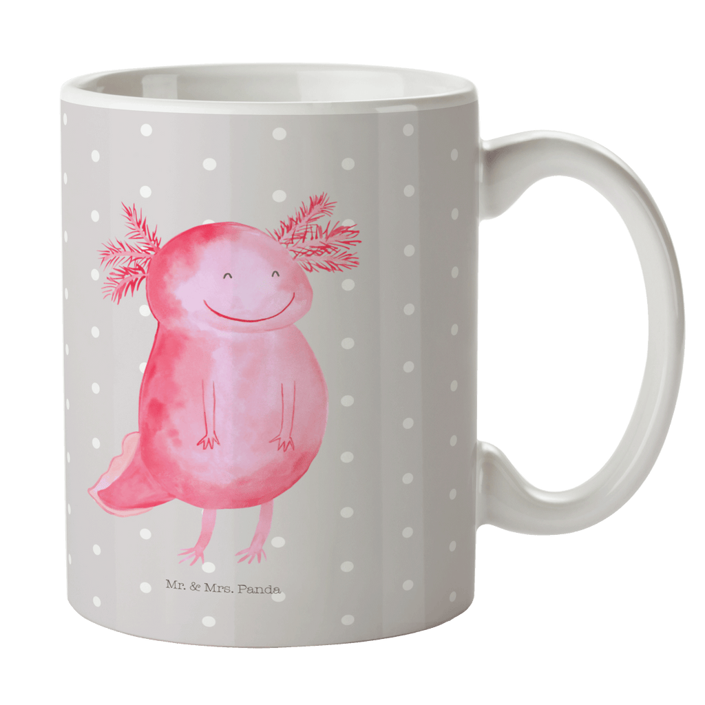 Tasse Axolotl glücklich