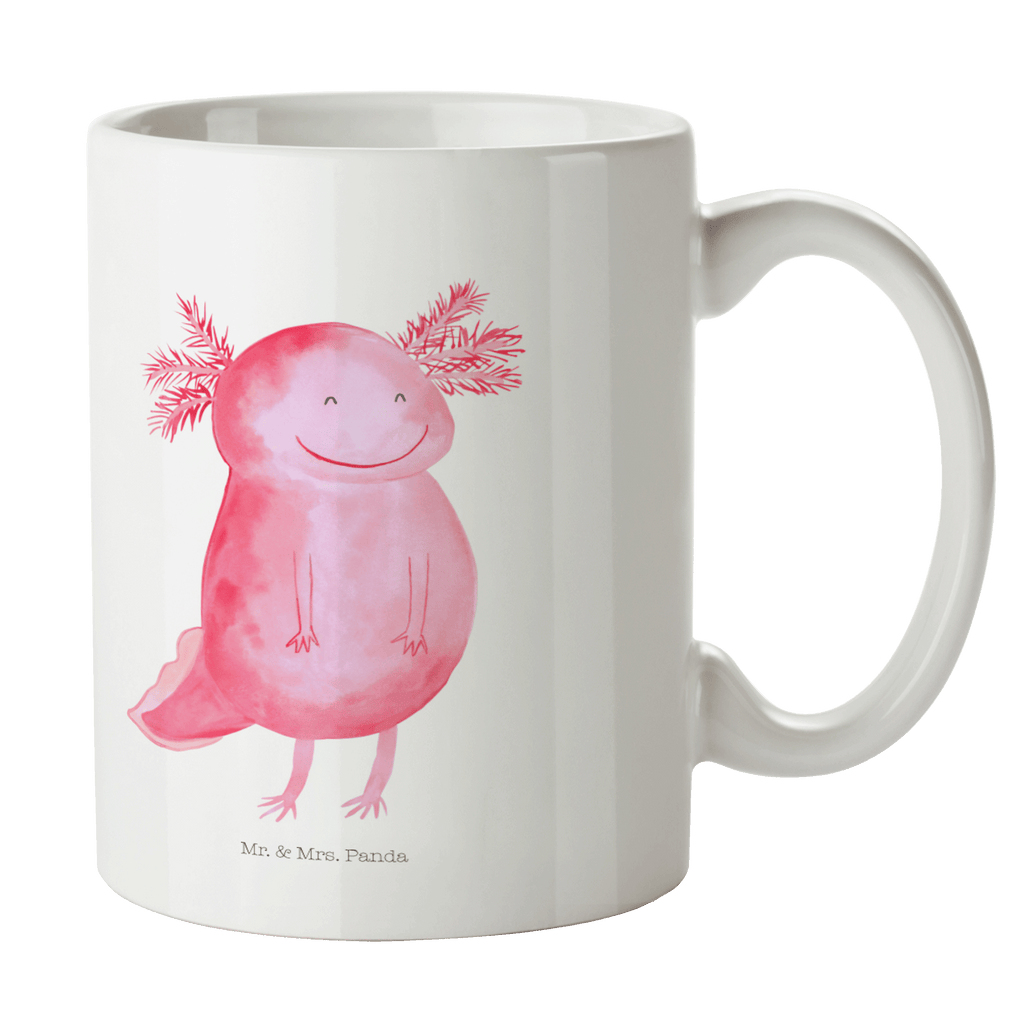 Tasse Axolotl glücklich