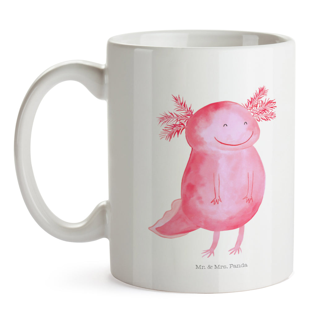 Tasse Axolotl glücklich