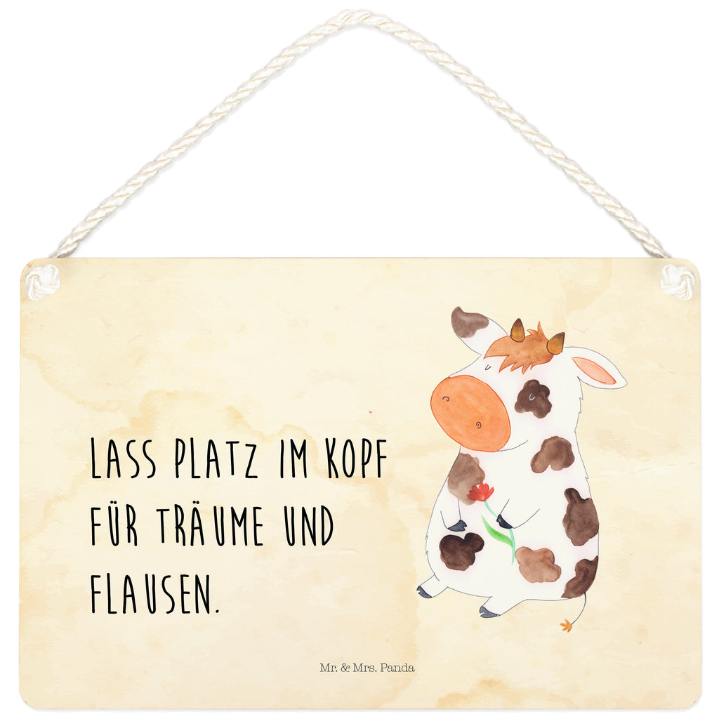 Deko Schild Kuh Dekoschild, Deko Schild, Schild, Tür Schild, Türschild, Holzschild, Wandschild, Wanddeko, Bauernhof, Hoftiere, Landwirt, Landwirtin, Kuh, Kühe, Träume, Flausen, Spruch, Magie, Motivtion, Hof, Milch, Milchkuh