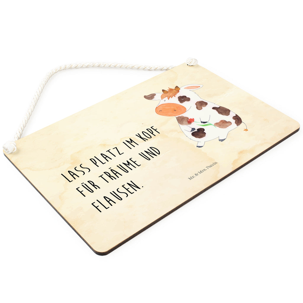 Deko Schild Kuh Dekoschild, Deko Schild, Schild, Tür Schild, Türschild, Holzschild, Wandschild, Wanddeko, Bauernhof, Hoftiere, Landwirt, Landwirtin, Kuh, Kühe, Träume, Flausen, Spruch, Magie, Motivtion, Hof, Milch, Milchkuh